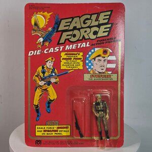 1981 Mego Eagle Force Stryker Action Figure Unpunched MOC